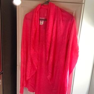 Lilly Pulitzer linen pink cardigan